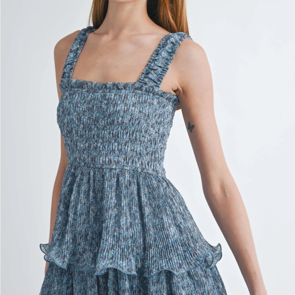 Izzy Ruffle Maxi Dress - Picture 3 of 10